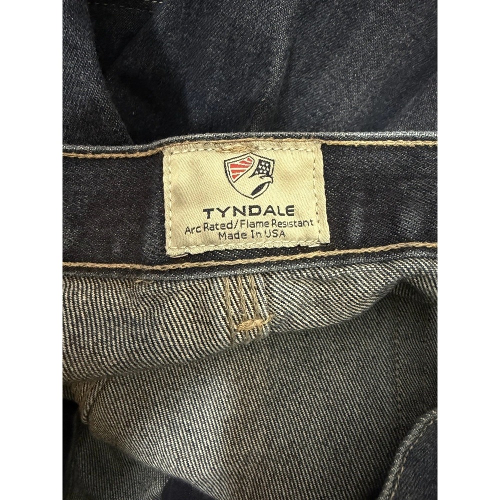 Tyndale Jeans Men's Size 38x32 Blue FR Fire Flame Resistant Workwear USA - Picture 14 of 15